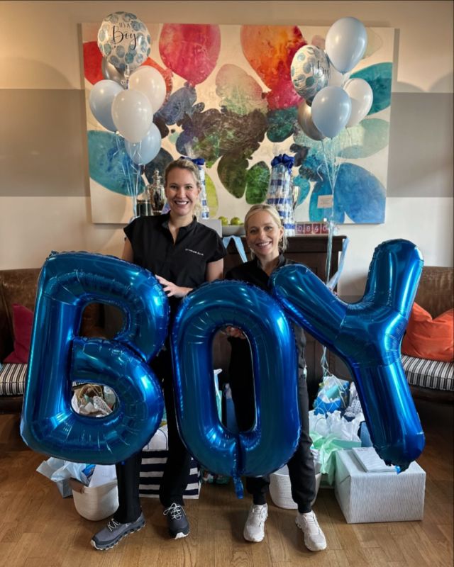 We are so excited for TWO amazing docs in my practice to have baby BOYS soon! 🍼🍼👶🏼👶🏼 We loved getting to celebrate their upcoming bundles of joy! ❤️